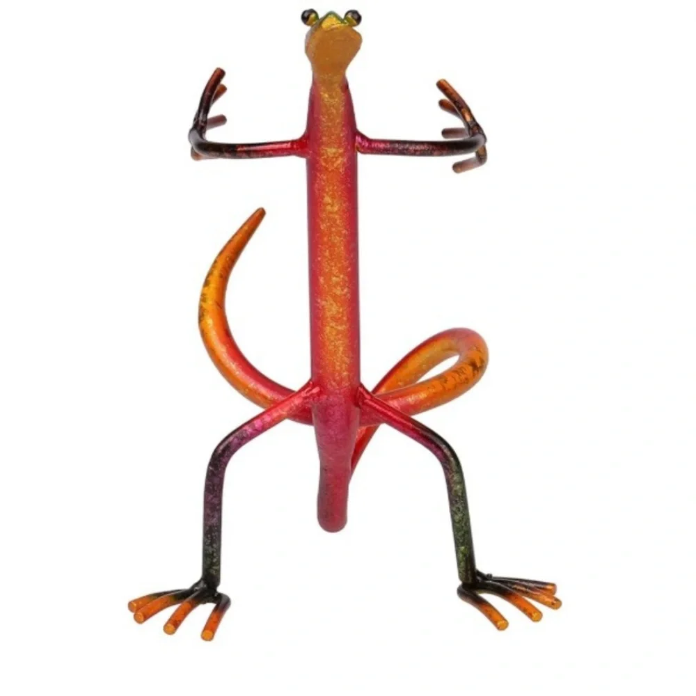 RED LIZARD Metal Wine Rack 8.7 inches Tall